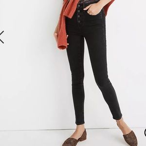 Madewell 10 inch high rise jeans